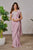 PINK Color SHIMMER GEORGETTE READY TO WEAR SAREE SY - 9976
