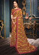 Multi Color Crepe Designer Function Wear Sarees : Gaurika Collection  OS-91404