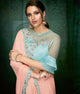 Pink Color Wrinkle Chiffon Designer Party Wear Sarees OS-93705