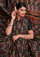 Multi Color Crepe Silk Casual Wear Saree  SY - 9738