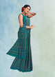 Green Color Crepe Silk Casual Wear Saree  SY - 9759