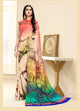 Multi Color Crepe Silk Casual Wear Saree  SY - 9883