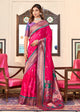 Pink Color Soft Peshwai Paithani Silk Casual Wear Saree  SY - 10140