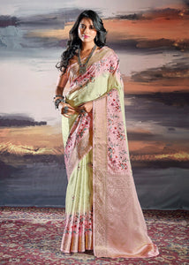 Pink Color Pure Satin Casual Wear Saree  SY - 10184
