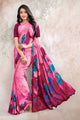 Pink Color Georgette Casual Wear Saree  SY - 9066