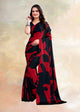 Black Color crepe silk Casual Wear Saree  SY - 9987