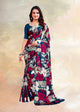 Multi Color crepe silk Casual Wear Saree  SY - 10001