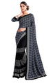 Black Color Crepe Silk Casual Wear Saree  SY - 9799