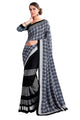 Black Color Crepe Silk Casual Wear Saree  SY - 9801