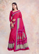 Pink Color Crepe Silk Casual Wear Saree  SY - 9649