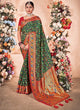 Green Color Mysore Art Silk Casual Wear Saree  SY - 9260