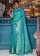Light Blue Color Banarasi Silk Casual Wear Saree  SY - 9215