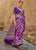 Purple Color V P Silk Casual Wear Saree  SY - 9953
