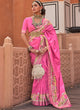 Pink Color V P Silk Casual Wear Saree  SY - 10051