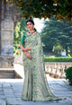Green Color Banarasi Silk Casual Wear Saree  SY - 10037