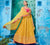 Yellow Color Art Silk Pretty Occasion Wear Lehengas OS-95200