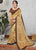Yellow Color Georgette Lovely Occasion Wear Sarees OS-96125