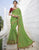 Green Color Banarasi Cotton Silk  Sarees For Newly Wedded OS-95701