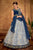 Aqua Blue Color Net Glamorous Party Wear Lehengas OS-95825 - onlinesareez