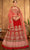 Red Color Raw Silk Glamorous Party Wear Lehengas OS-95829