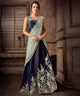 Blue & Aqua Blue Color Silk Designer Lehenga Sarees : Sadhik Collection  OS-91731 - onlinesareez