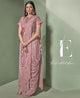 Lavender Color Lycra Designer Ready To Wear Sarees : Sadhik Collection  OS-91747