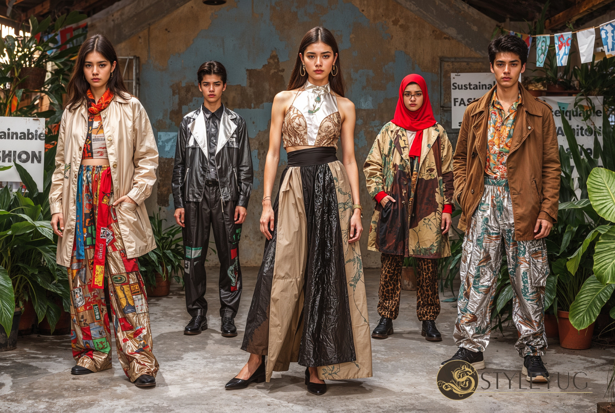 5 Tren Fashion Show Baju Daur Ulang Paling Unik