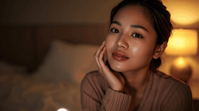 Perawatan Wajah Sebelum Tidur agar Kulit Lebih Sehat Perawatan wajah sebelum tidur di kamar tidur yang nyaman