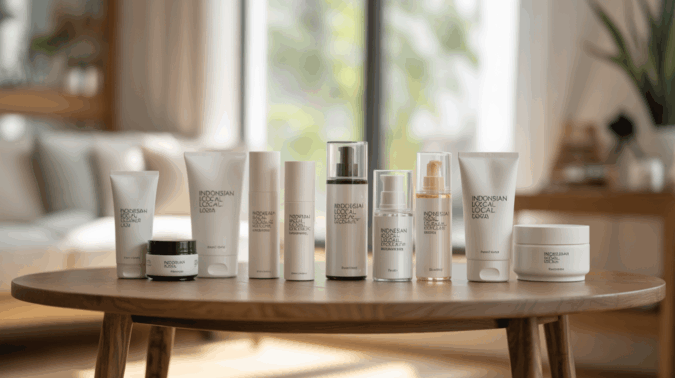 Skincare Lokal Terbaik yang Kualitasnya Makin Diakui Produk skincare lokal berkualitas premium dengan tampilan modern dan minimalis